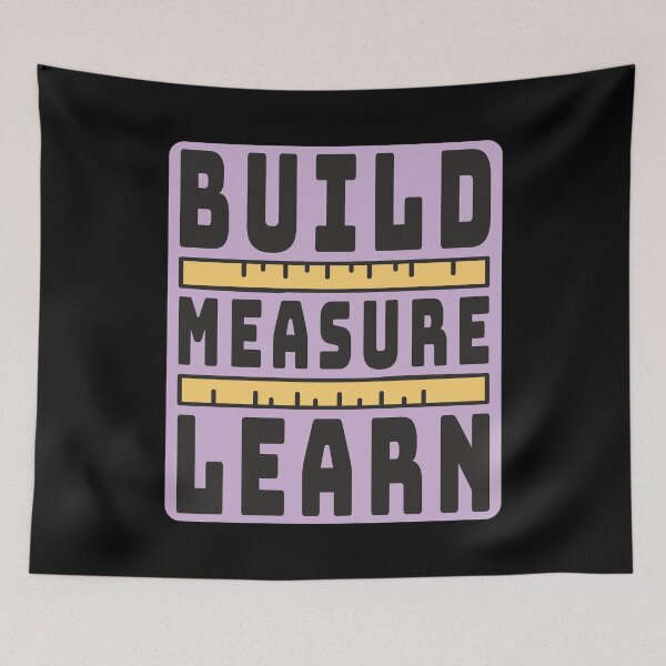 Item preview, Build Measure Learn Lilac designed and sold by bettercolors.