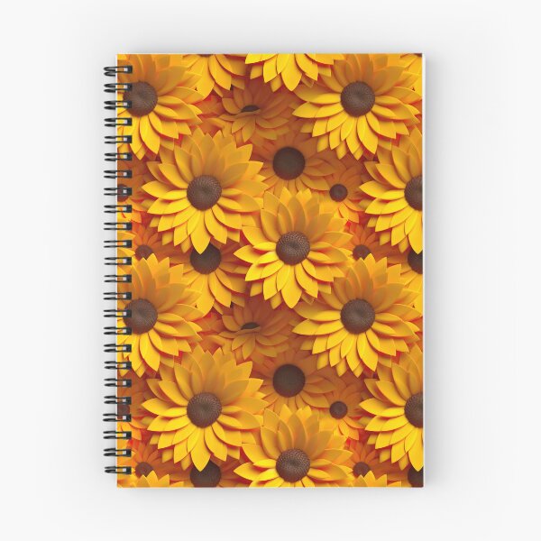 Item preview, 3D Sunflower Pattern designed and sold by Hibiskusmond.
