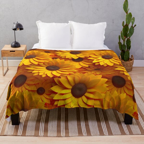 Item preview, 3D Sunflower Pattern designed and sold by Hibiskusmond.