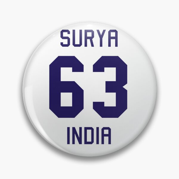 Item preview, Surya Kumar Yadav | 63 | Indian Cricket Jersey designed and sold by CHAMPION WARRIOR.