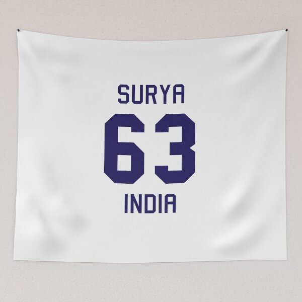 Item preview, Surya Kumar Yadav | 63 | Indian Cricket Jersey designed and sold by CHAMPION WARRIOR.