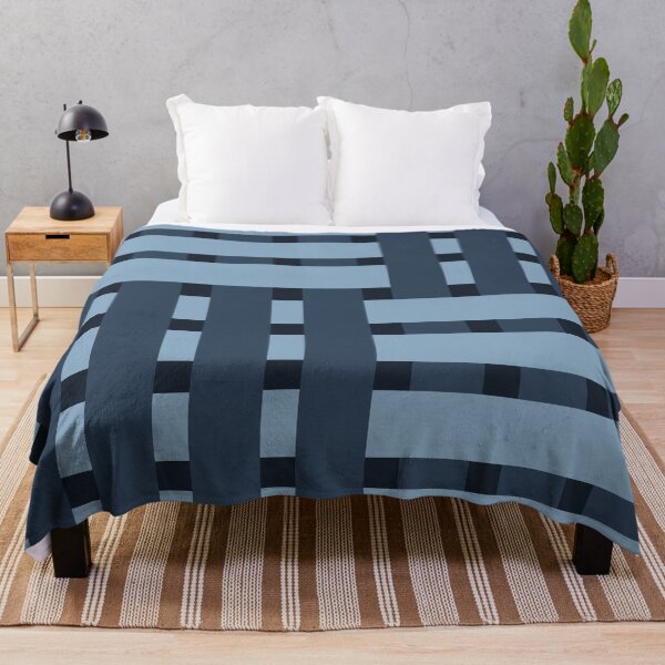 Item preview, Fabric Weave Design - Matt Rib Weave Irregular Pattern - Sophisticated Blue designed and sold by DesignCentrum.