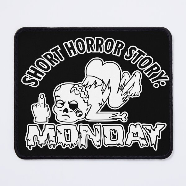Item preview, zombie B&W - short horror story: Monday designed and sold by Rainorchid.