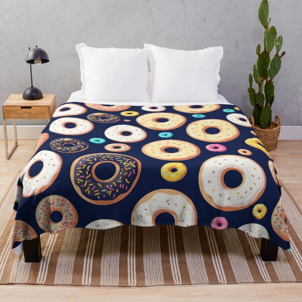 Item preview, Vibrant Doughnut Pattern: Colourful Delight for Your Day designed and sold by Biskit222.