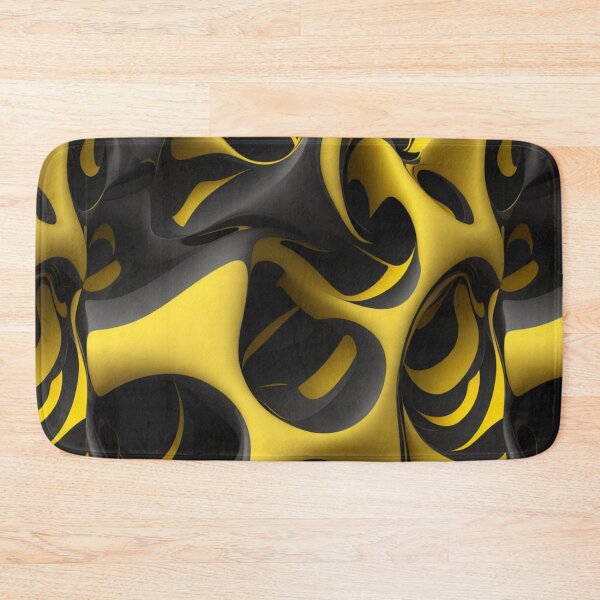 Artikelvorschau, Black and yellow abstract pattern entworfen und verkauft von Rothnaric.