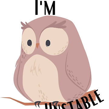 Artwork thumbnail, Unstable Owl by ReeReeDesigns