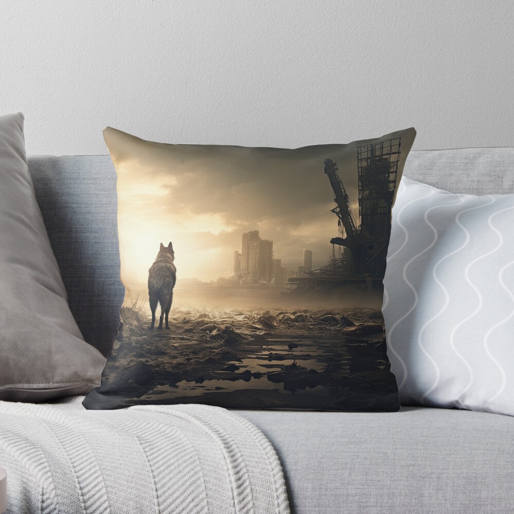 Item preview, Throw Pillow designed and sold by garretbohl.