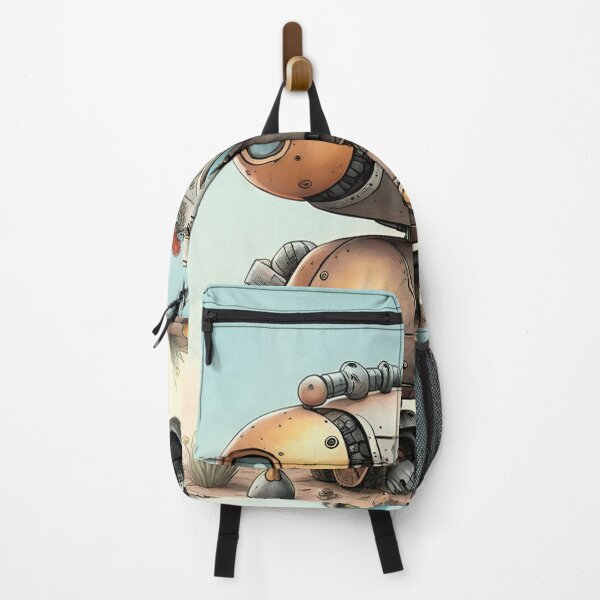 Item preview, Futuristic Robot in Cartoon Style - Playful Digital Art designed and sold by PixelSpectrum.