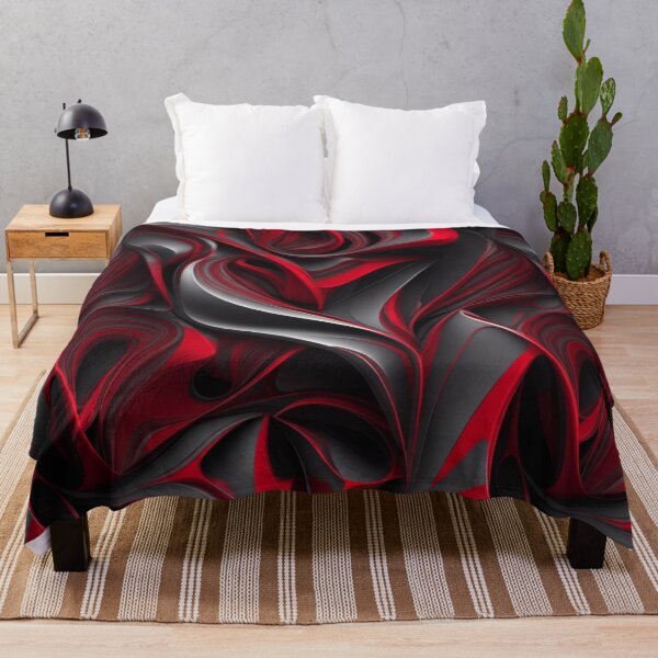 Artikelvorschau, Black and red abstract metal pattern entworfen und verkauft von Rothnaric.