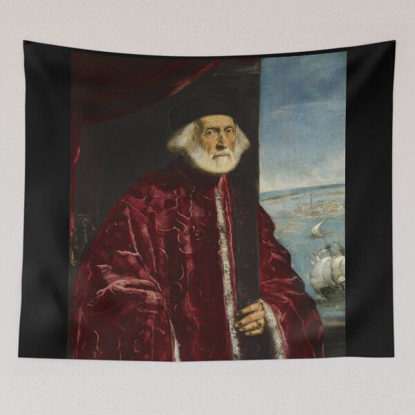 Item preview, Jacopo Tintoretto - Portrait of a Venetian Procurator designed and sold by Art And Artist.