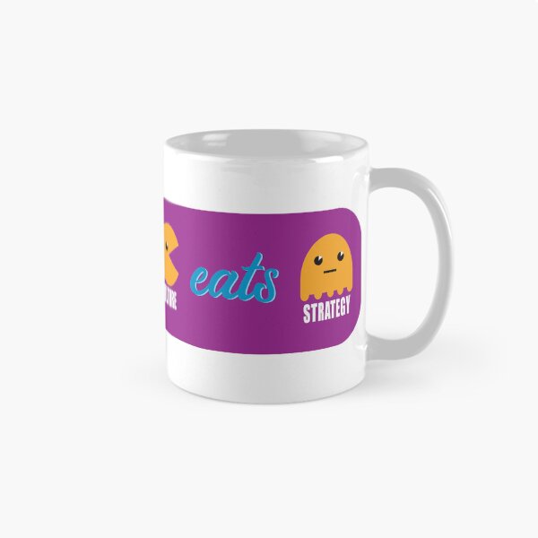 Item preview, Culture Eats Strategy For Breakfast Purple designed and sold by bettercolors.