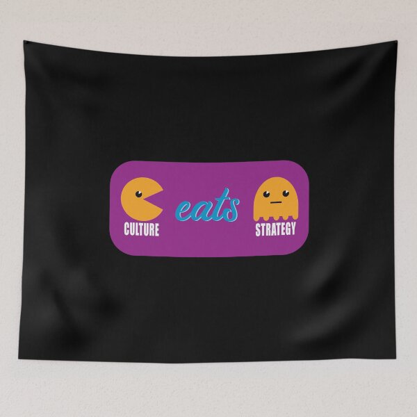 Item preview, Culture Eats Strategy For Breakfast Purple designed and sold by bettercolors.
