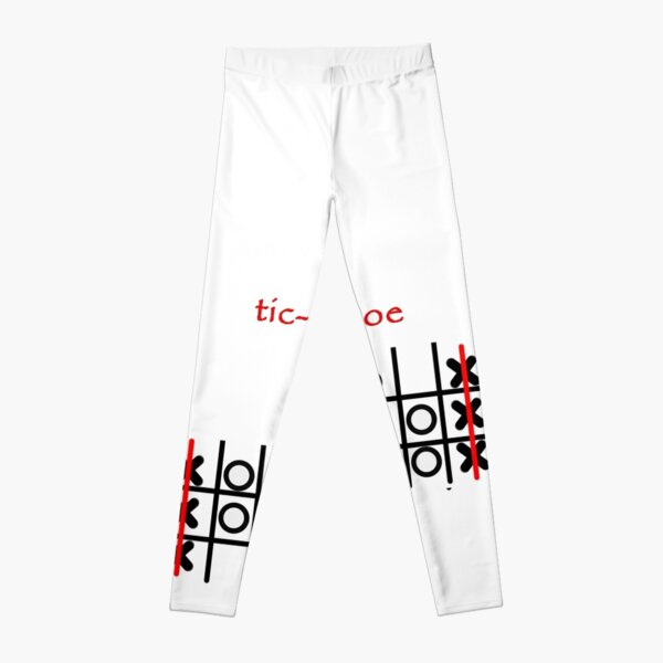 TicTacToe Microfiber Girls Leggings