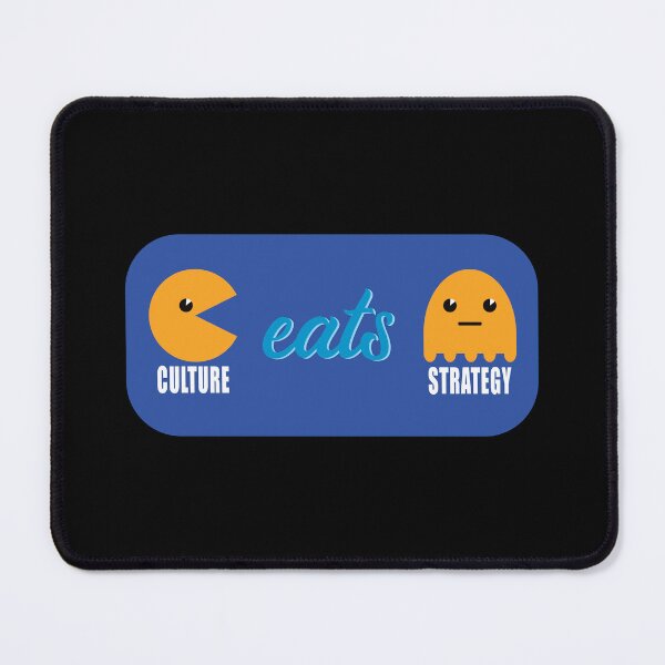 Item preview, Culture Eats Strategy For Breakfast Blue designed and sold by bettercolors.