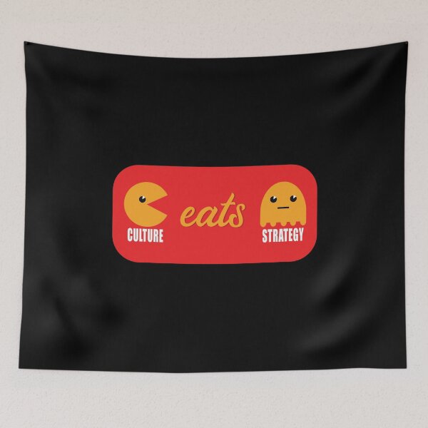 Item preview, Culture Eats Strategy For Breakfast Red designed and sold by bettercolors.