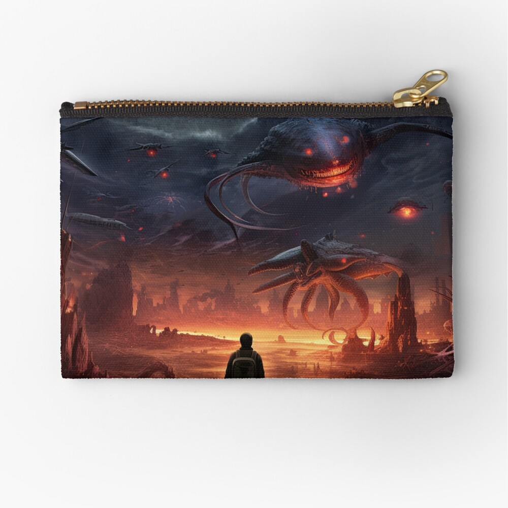 Item preview, Zipper Pouch designed and sold by garretbohl.