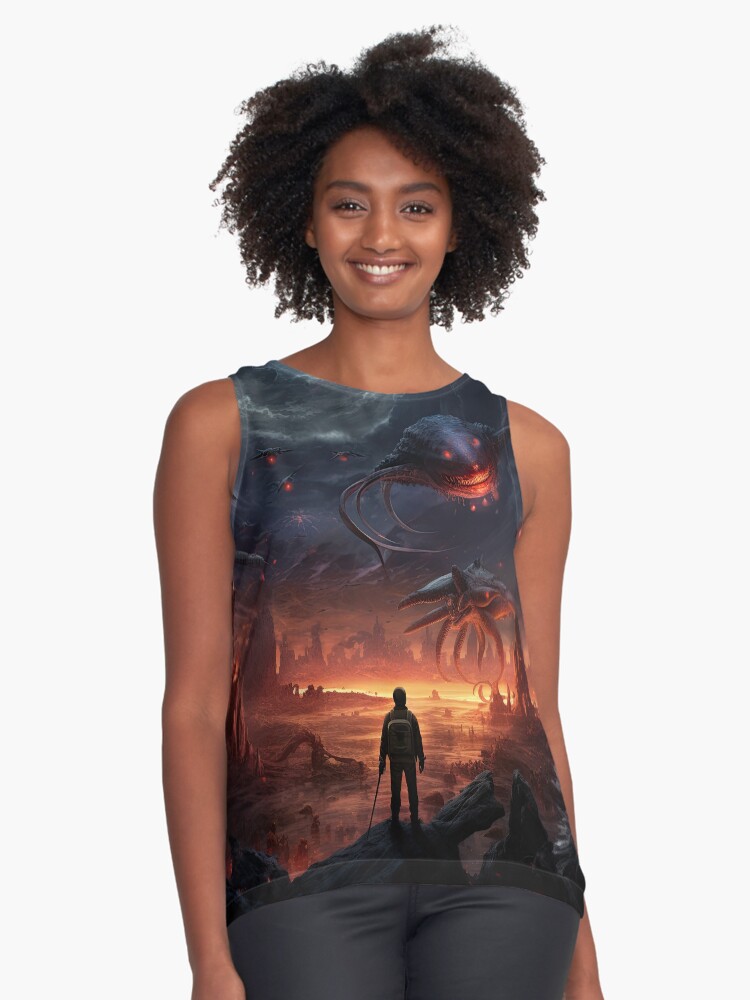 Item preview, Sleeveless Top designed and sold by garretbohl.