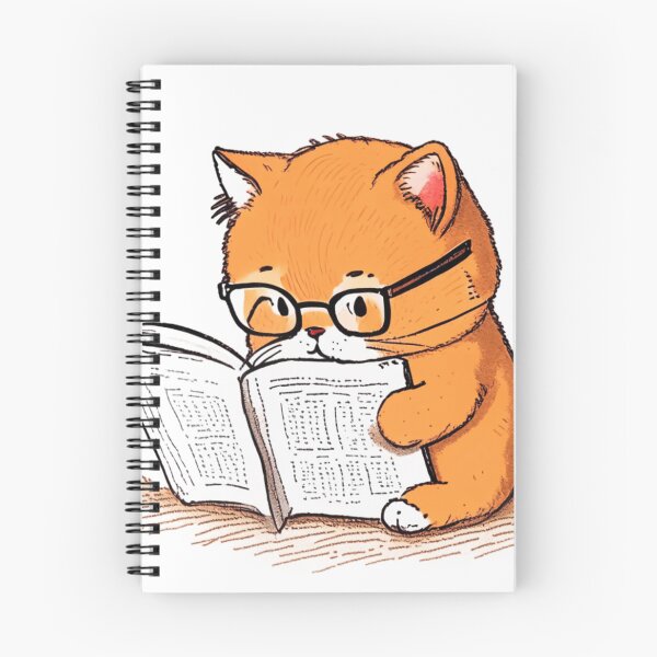 Item preview, Cat writing, Delights,Don't Ask What I'm Reading designed and sold by Monarch007.