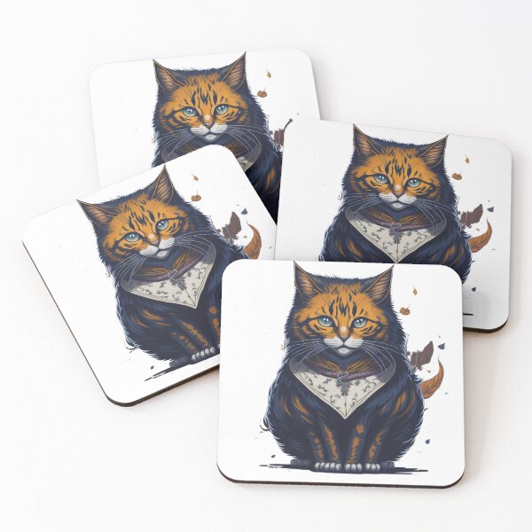 Item preview, Cat in Illustration Art designed and sold by DropTShop.