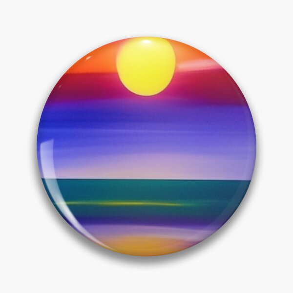 Item preview, sunset on the ocean designed and sold by aipaint.