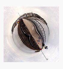 Mini world of Ryde Pier Photographic Print
