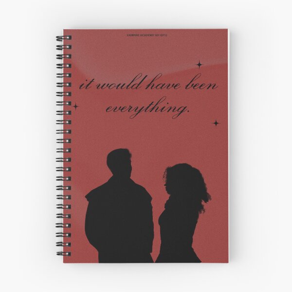 Item preview, Vampire Academy Romitri quote & outline designed and sold by littlebirdd5.