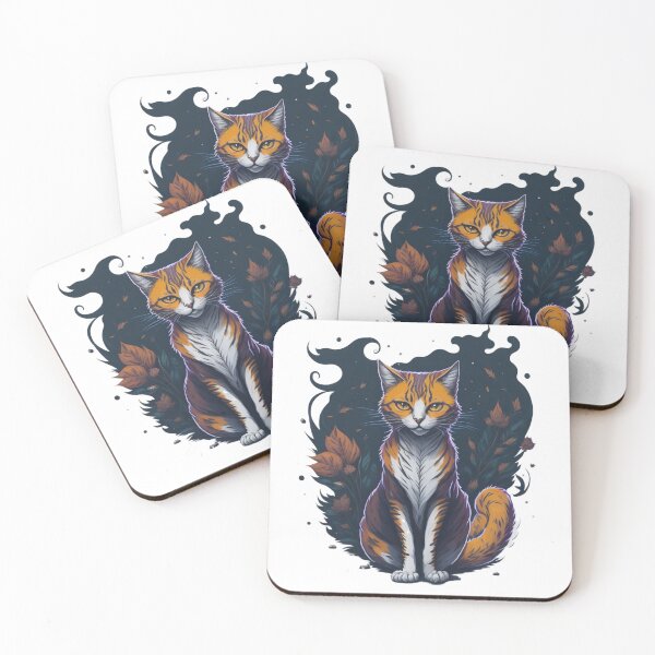 Artikelvorschau, Fantasie-Katzen-Kunst entworfen und verkauft von DropTShop.