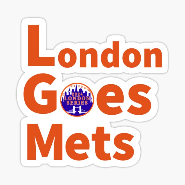 London Goes Mets' Sticker for Sale by UKMets