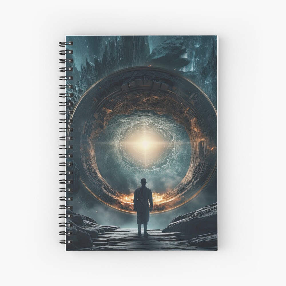 Item preview, Spiral Notebook designed and sold by garretbohl.