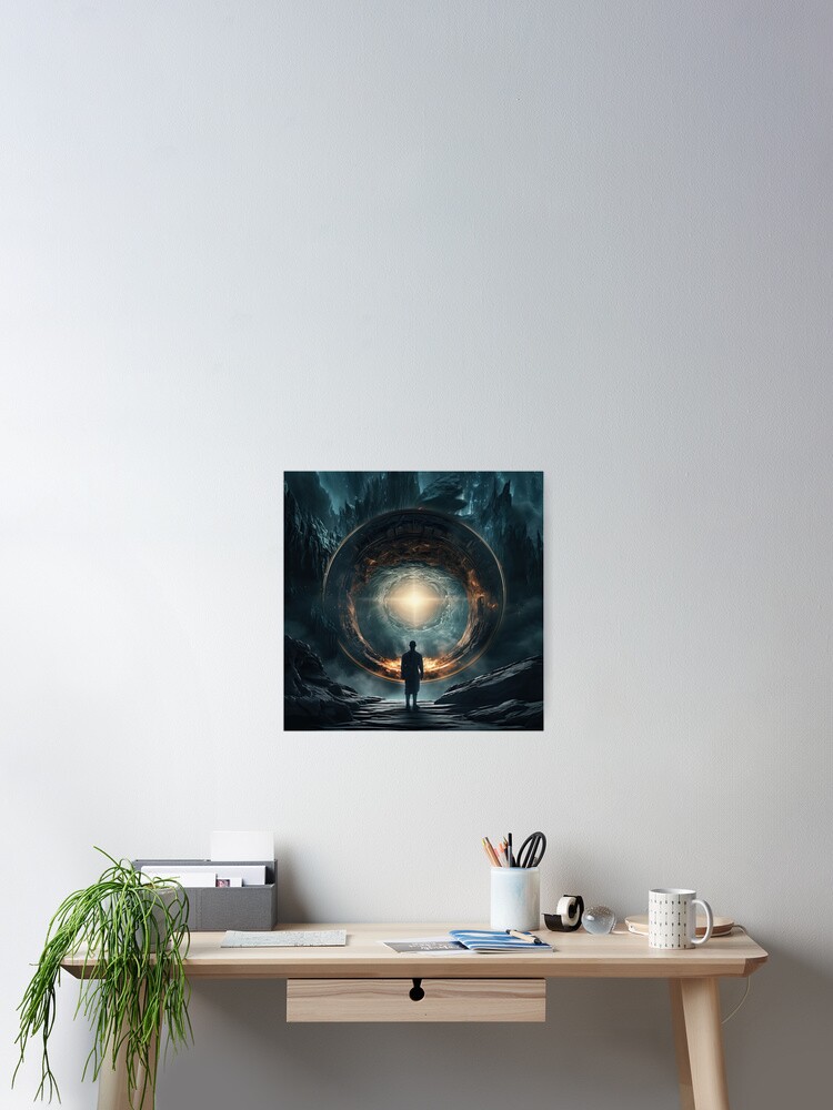 Thumbnail 2 of 3, Poster, Portal to Another World designed and sold by garretbohl.