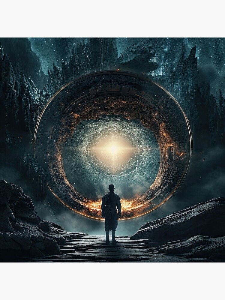 Thumbnail 3 of 3, Poster, Portal to Another World designed and sold by garretbohl.