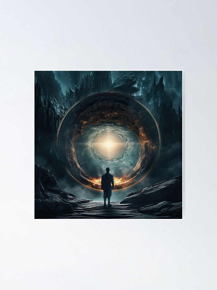 Thumbnail 1 of 3, Poster, Portal to Another World designed and sold by garretbohl.