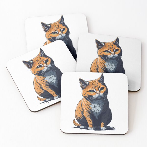 Artikelvorschau, Katze in der Illustrationskunst entworfen und verkauft von DropTShop.