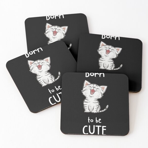 Item preview, Born to be cute - white font designed and sold by LEVI SALVIAN JANITRA.