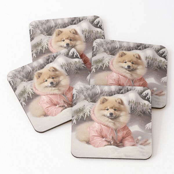 Item preview, Finnish Lapphund In Winter designed and sold by Nocturne  Paws.