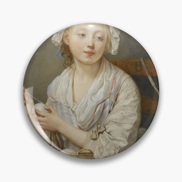 Artikelvorschau, Jean-Baptiste Greuze - The Wool Winder entworfen und verkauft von Art And Artist.