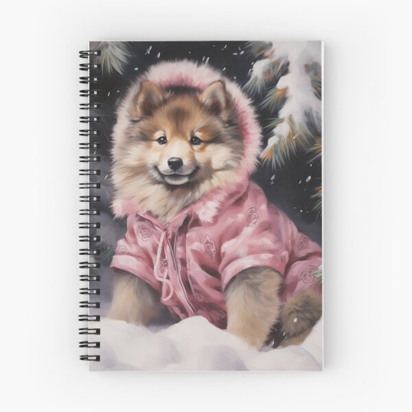 Item preview, Finnish Lapphund In Winter designed and sold by Nocturne  Paws.