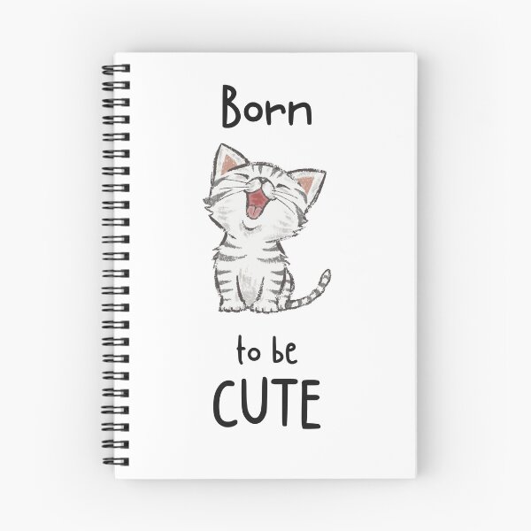 Item preview, Born to be cute - black font designed and sold by LEVI SALVIAN JANITRA.
