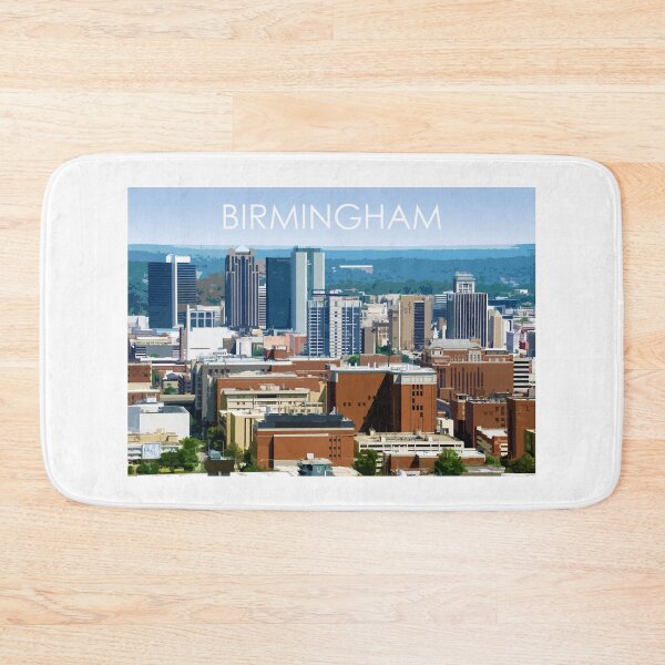 Item preview, Birmingham, Alabama, USA, City Print designed and sold by summattodraw.
