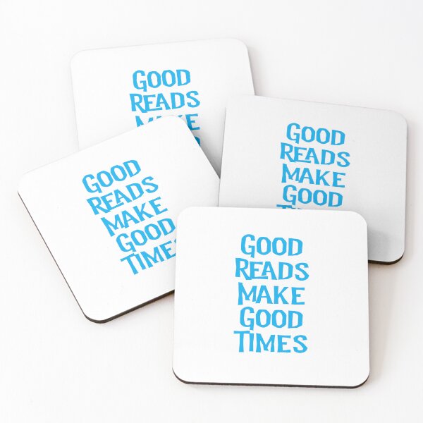 Item preview, Good Reads Make Good Times - BLUE designed and sold by SorryFrog.