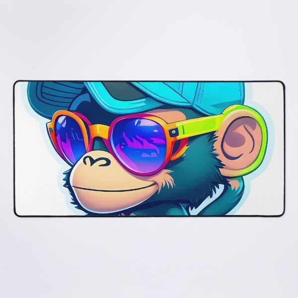 Item preview, Cute Neon Monkey designed and sold by Crazy4Graphics.