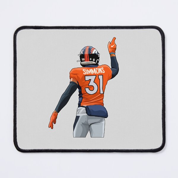 Item preview, Justin Simmons #31 Crowds Sign designed and sold by EndZoneEmporium.