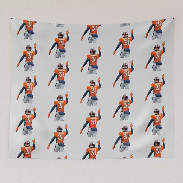 Item preview, Justin Simmons #31 Crowds Sign designed and sold by EndZoneEmporium.