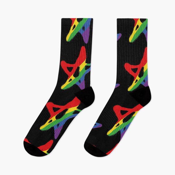 Item preview, rainbow star graffiti designed and sold by czarnyfeniks.