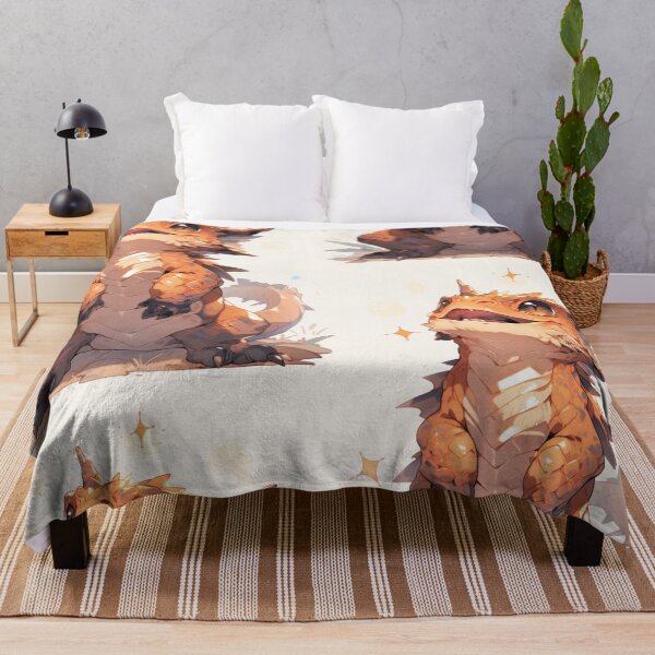 Item preview, ¡Dragón barbudo brillante! designed and sold by HydraDreams.