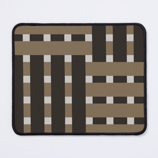 Item preview, Fabric Weave Design - Matt Rib Weave Irregular Pattern - Luxury Brown designed and sold by DesignCentrum.