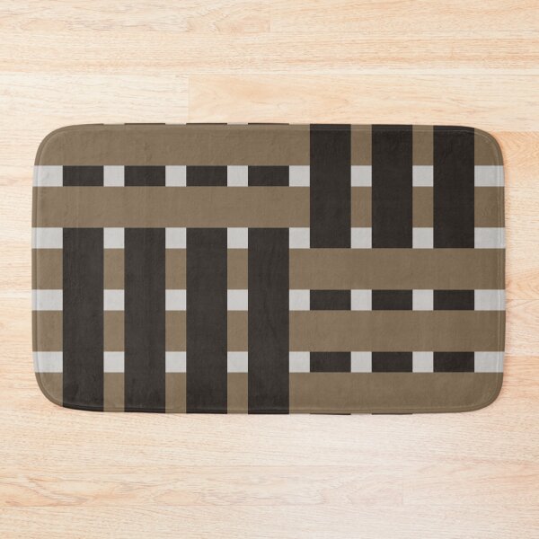 Item preview, Fabric Weave Design - Matt Rib Weave Irregular Pattern - Luxury Brown designed and sold by DesignCentrum.