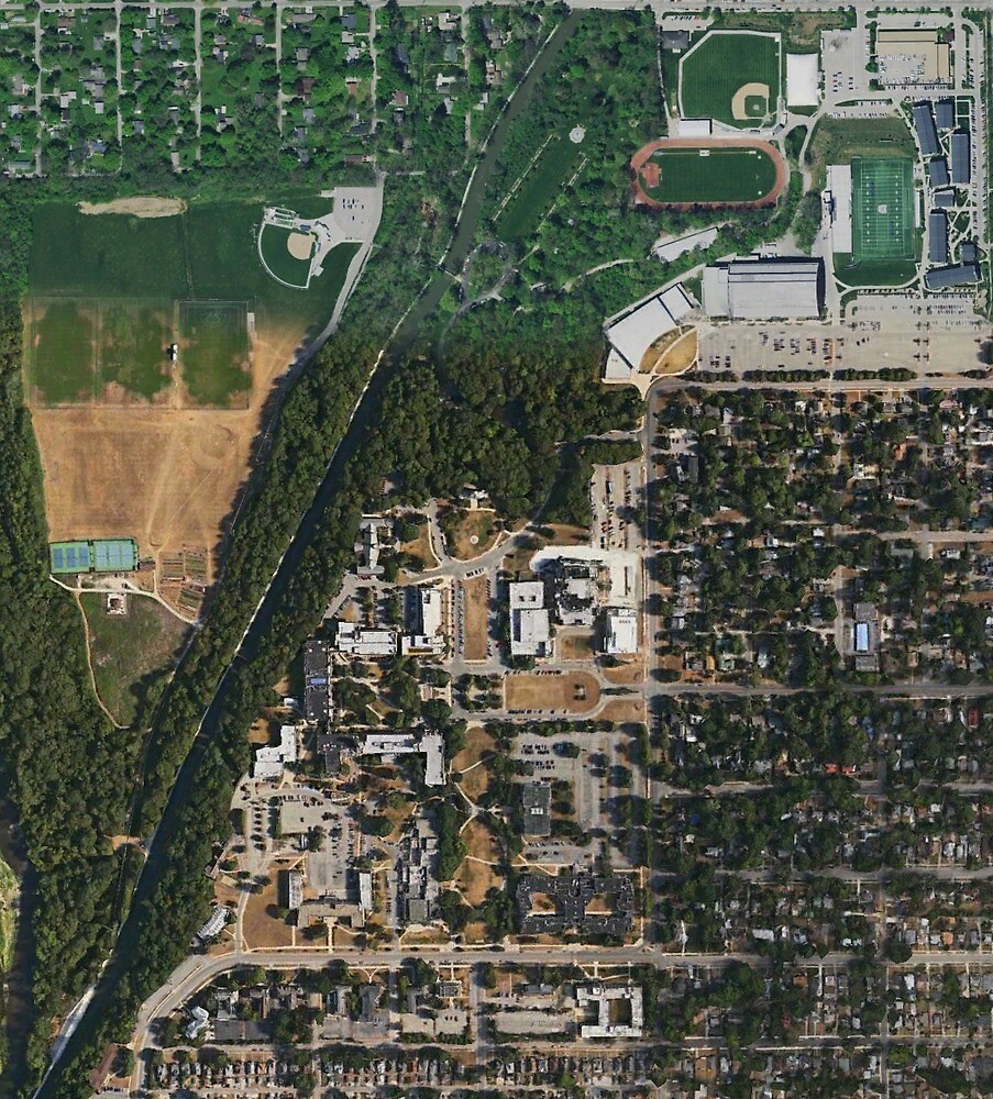 "Butler University Google Maps" by jaykeig Redbubble
