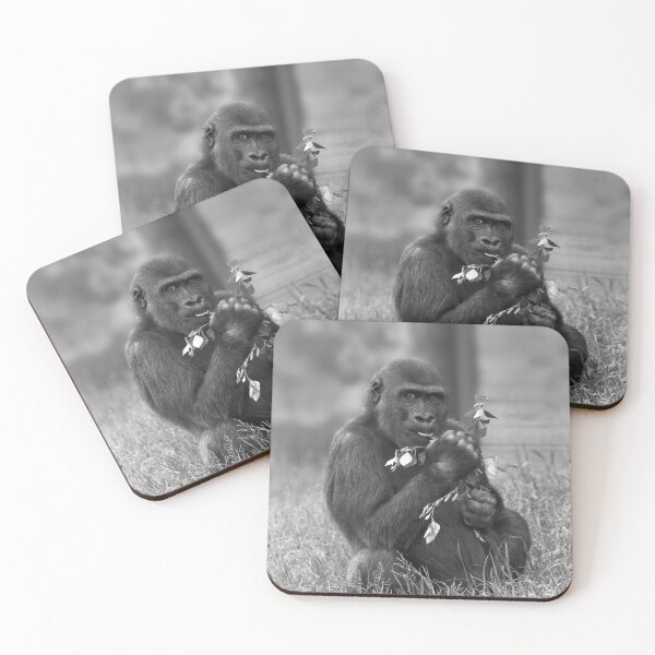 Item preview, Cheeky Gorilla Lope Mono designed and sold by rawshutterbug.