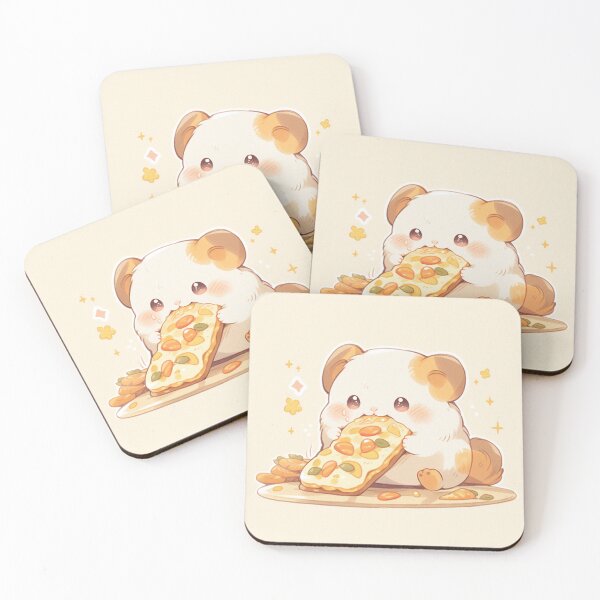 Item preview, Kawaii pizza hamster designed and sold by ColourfulAnni.